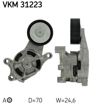 Tendicinghia, Cinghia Poly-V - VKM 31223 SKF